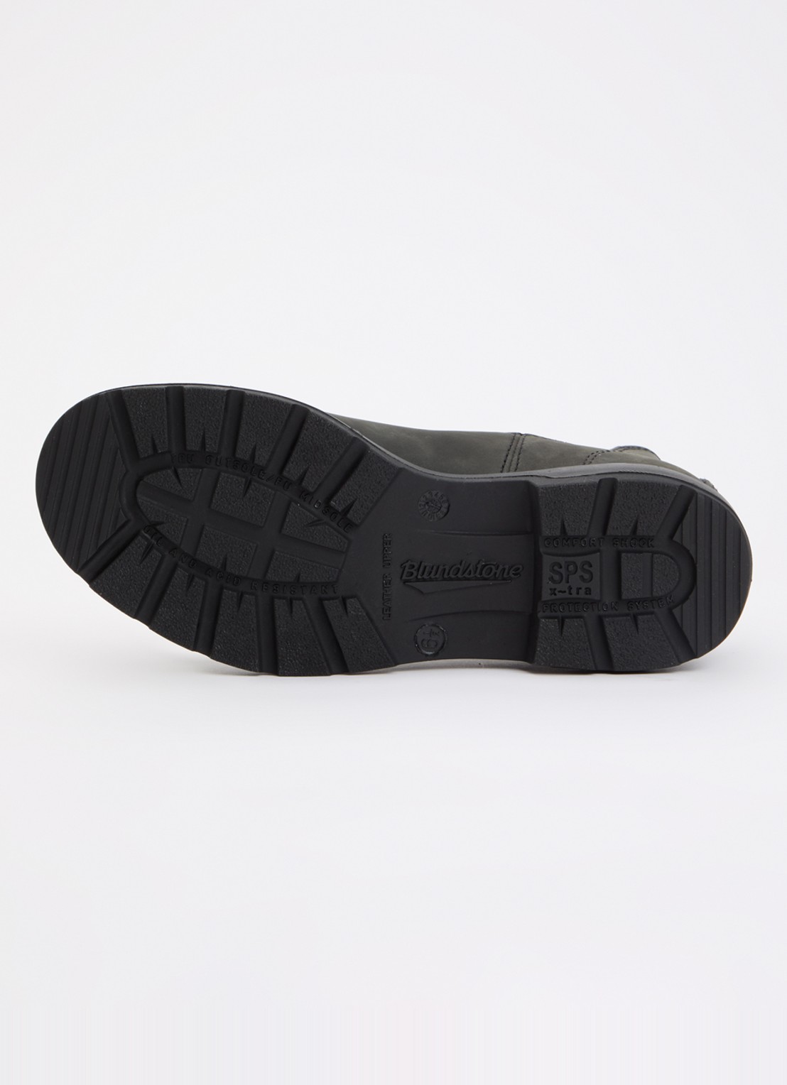 Blundstone Classic 587 chelsea boot van nubuck - detail 3 bronsgroen