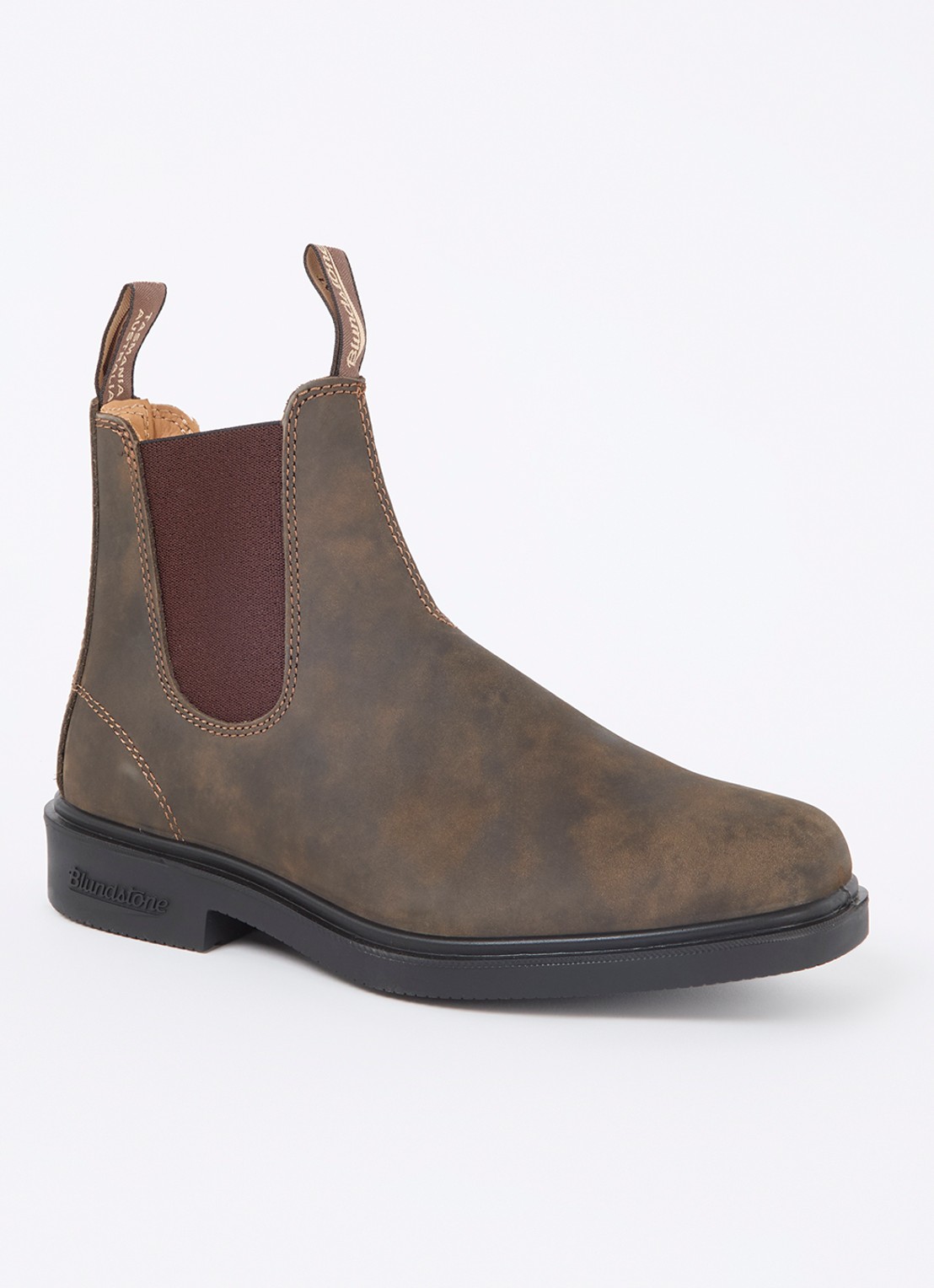 Blundstone Dress chelsea boot van leer - voorkant 2 lichtbruin