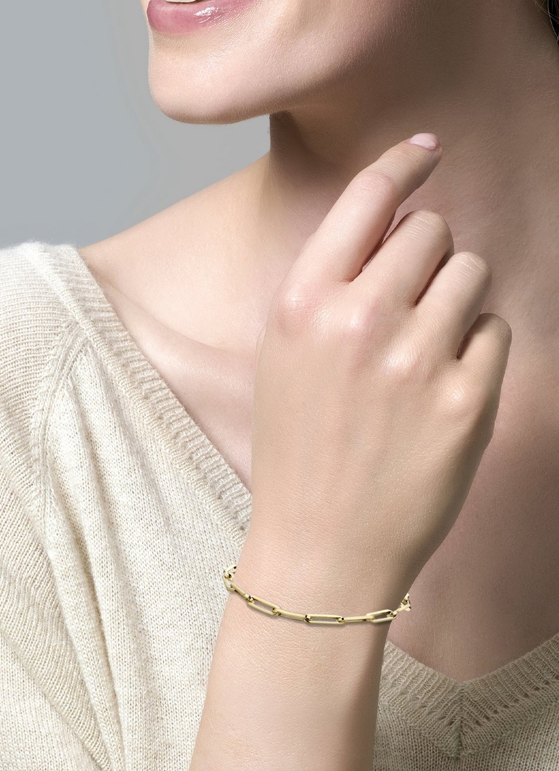 Blush Armband van 14 karaat geelgoud 2171YGO - voorkant 2 geelgoud