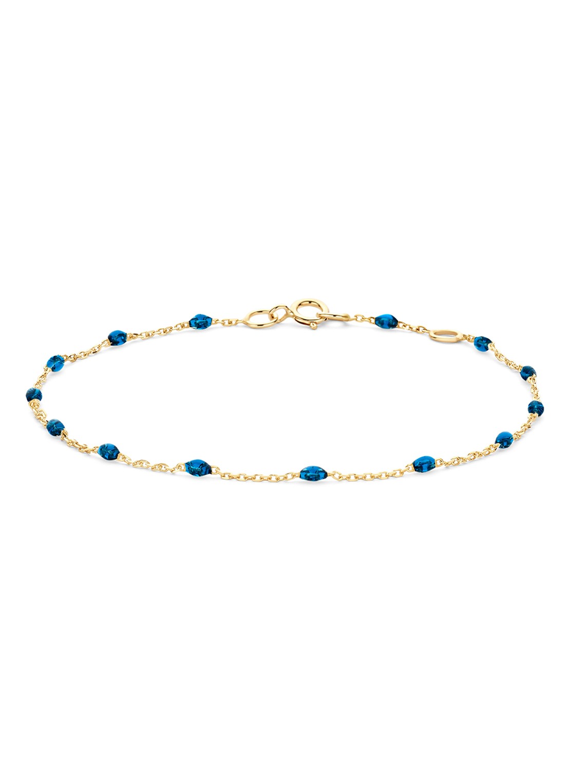 Blush Armband van 14 karaat geelgoud 2226YRB - voorkant goud