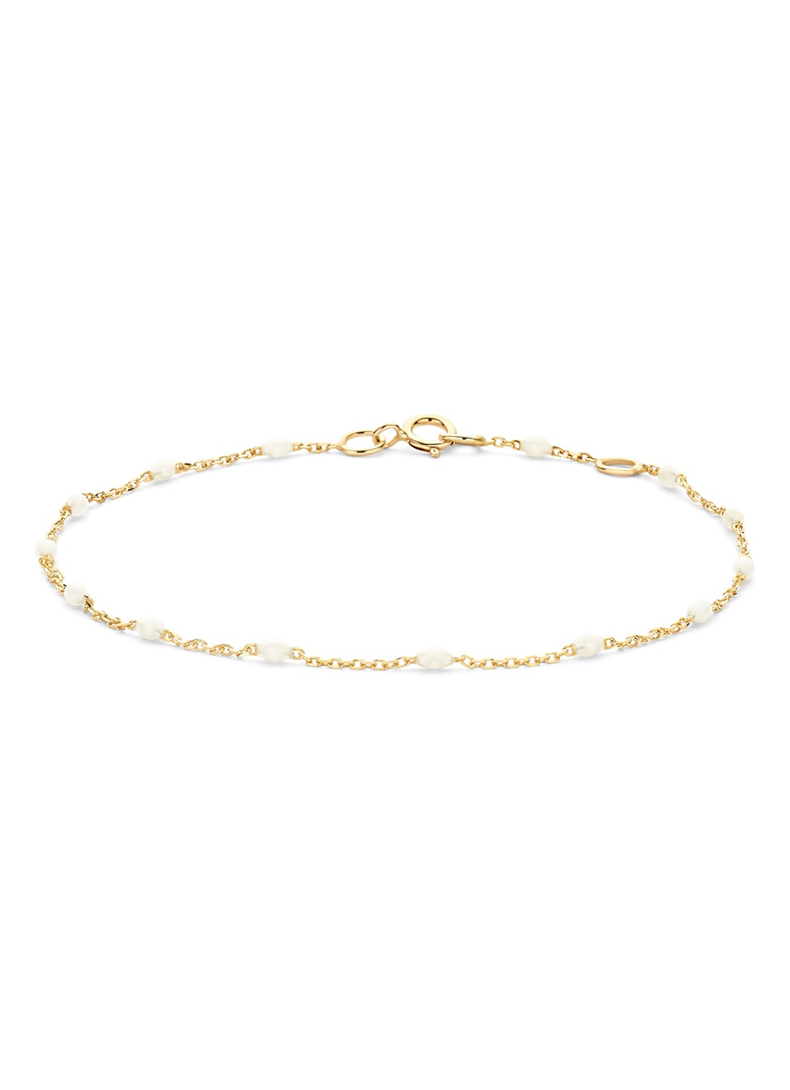 Blush Armband van 14 karaat geelgoud 2226YRM - voorkant goud