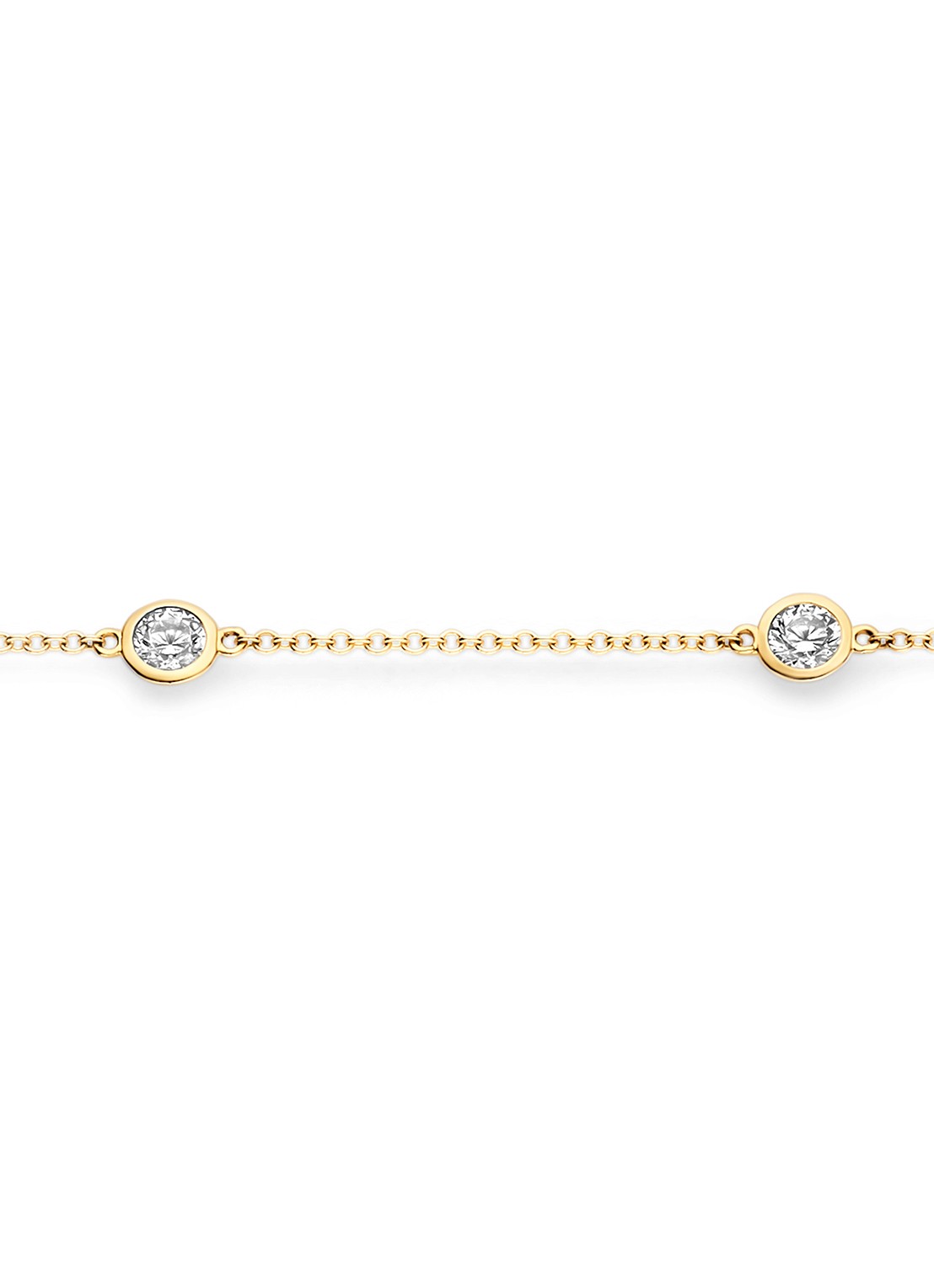 Blush Armband van 14 karaat geelgoud 2238YZI - detail goud
