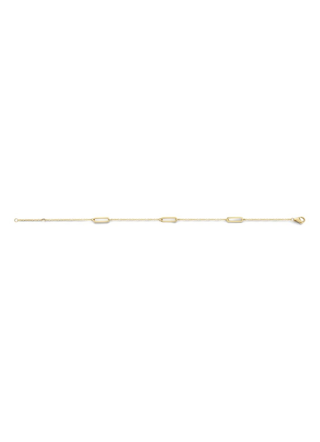 Blush Armband van 14 karaat geelgoud 3102YGO - voorkant 3 geelgoud
