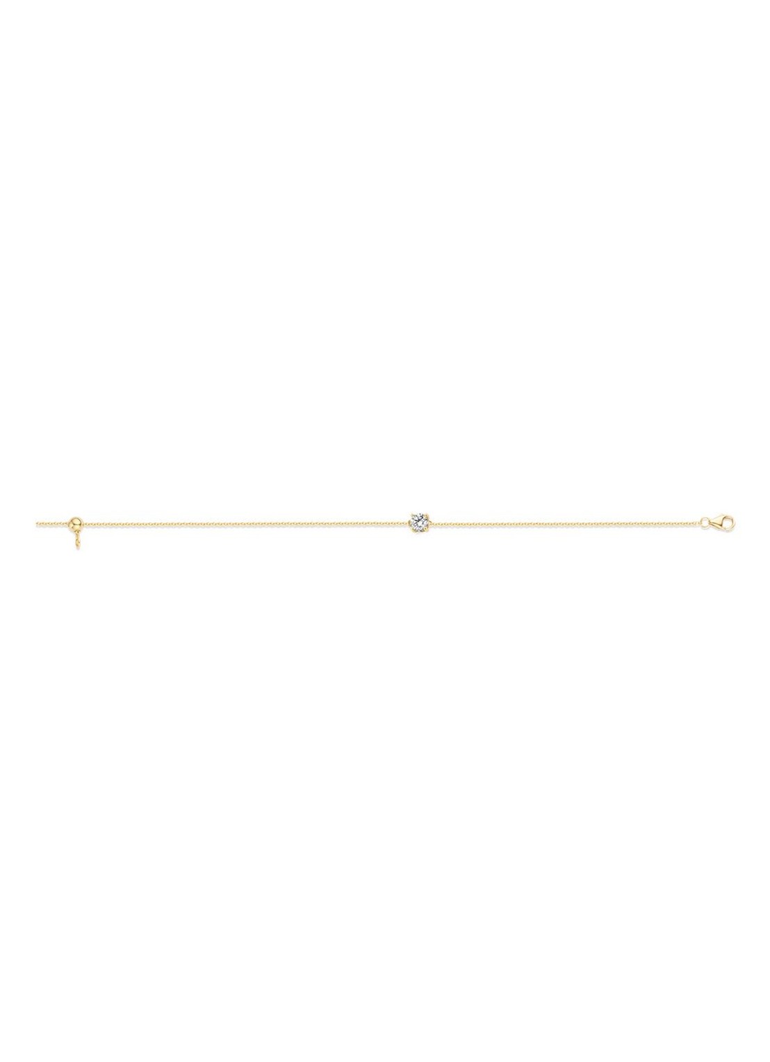 Blush Armband van 14 karaat geelgoud met zirkonia 2166YZI - detail 3 geelgoud