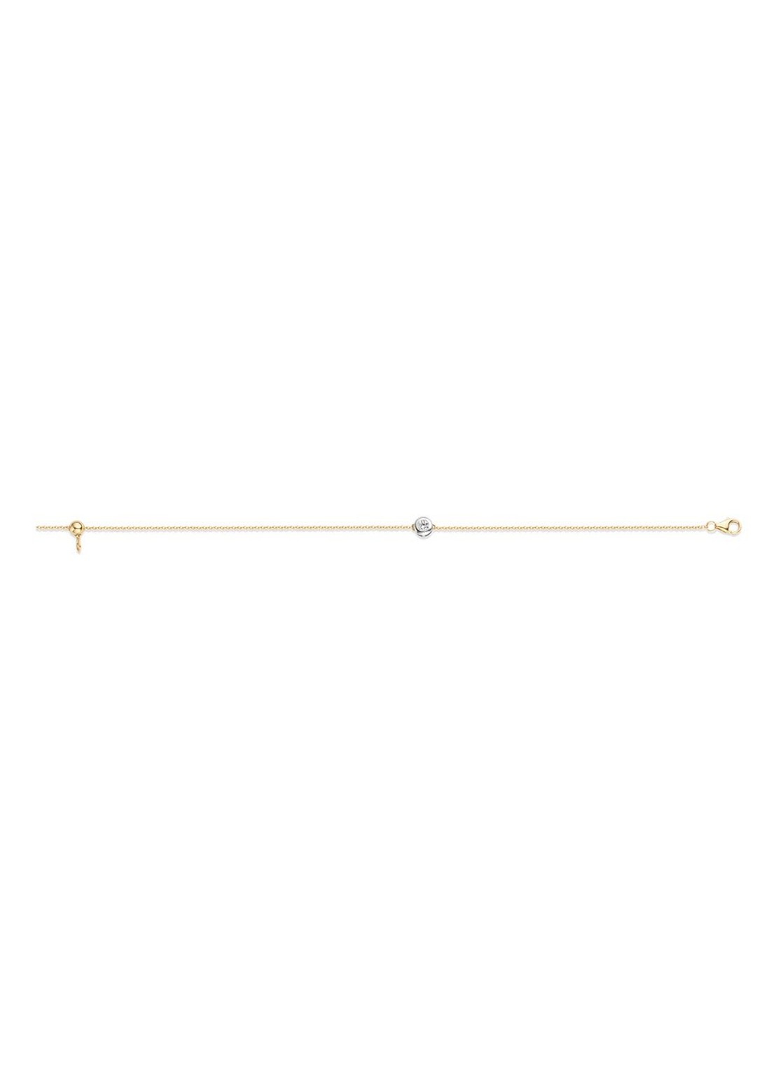 Blush Armband van 14 karaat geelgoud met zirkonia 2167YZI - detail 3 geelgoud