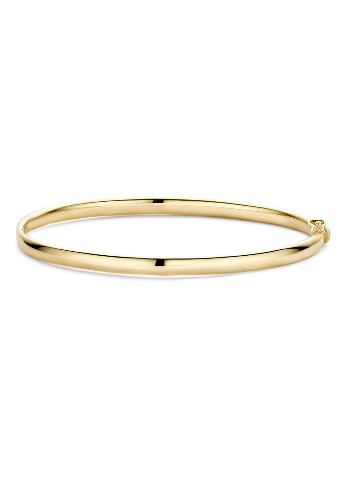 Blush Bangle van 14 karaat geelgoud 2155YGO - voorkant 3 geelgoud