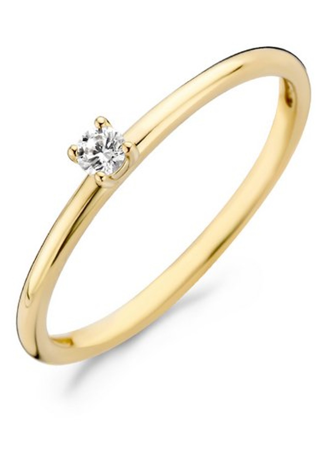 Blush Blush ring 1200YZI - voorkant goud