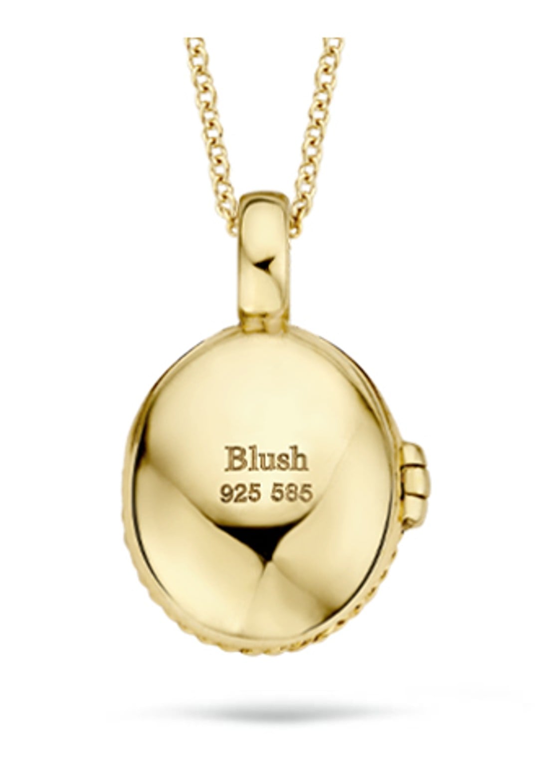 Blush Hanger van 14 karaat geelgoud 6081YGO  - detail geelgoud