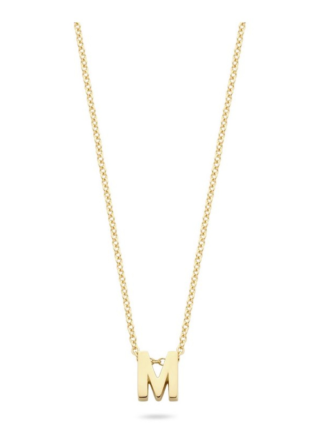 Blush Ketting M van 14 karaat geelgoud 3155YGO_M - voorkant geelgoud