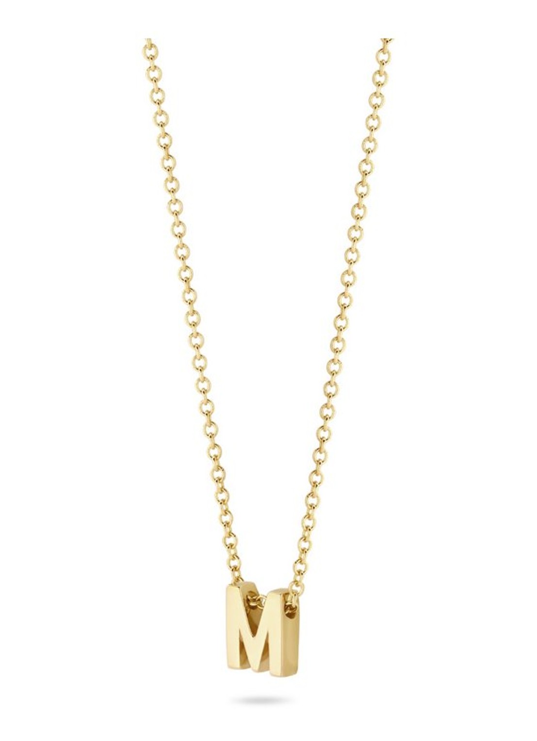 Blush Ketting M van 14 karaat geelgoud 3155YGO_M - voorkant 2 geelgoud