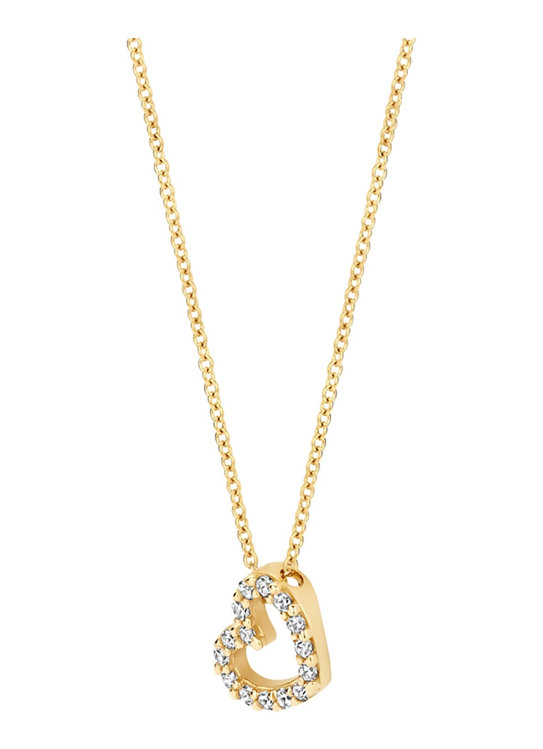 Blush Ketting van 14 karaat geelgoud 3072YZI - detail goud