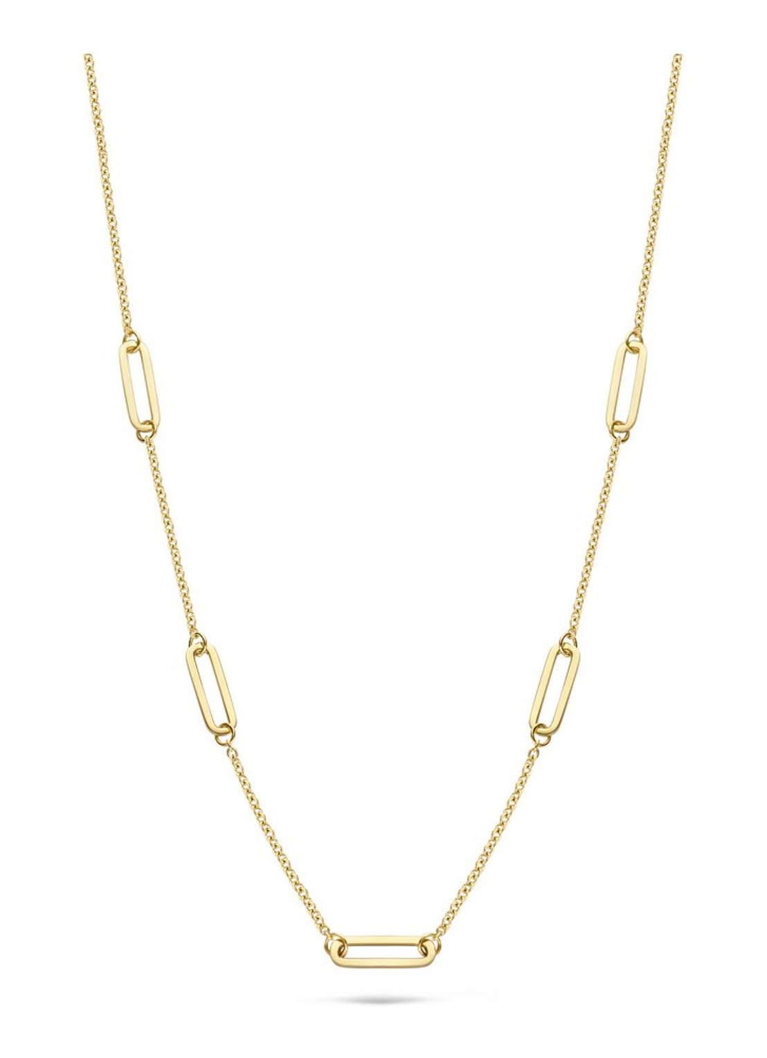 Blush Ketting van 14 karaat geelgoud 3102YGO - voorkant geelgoud