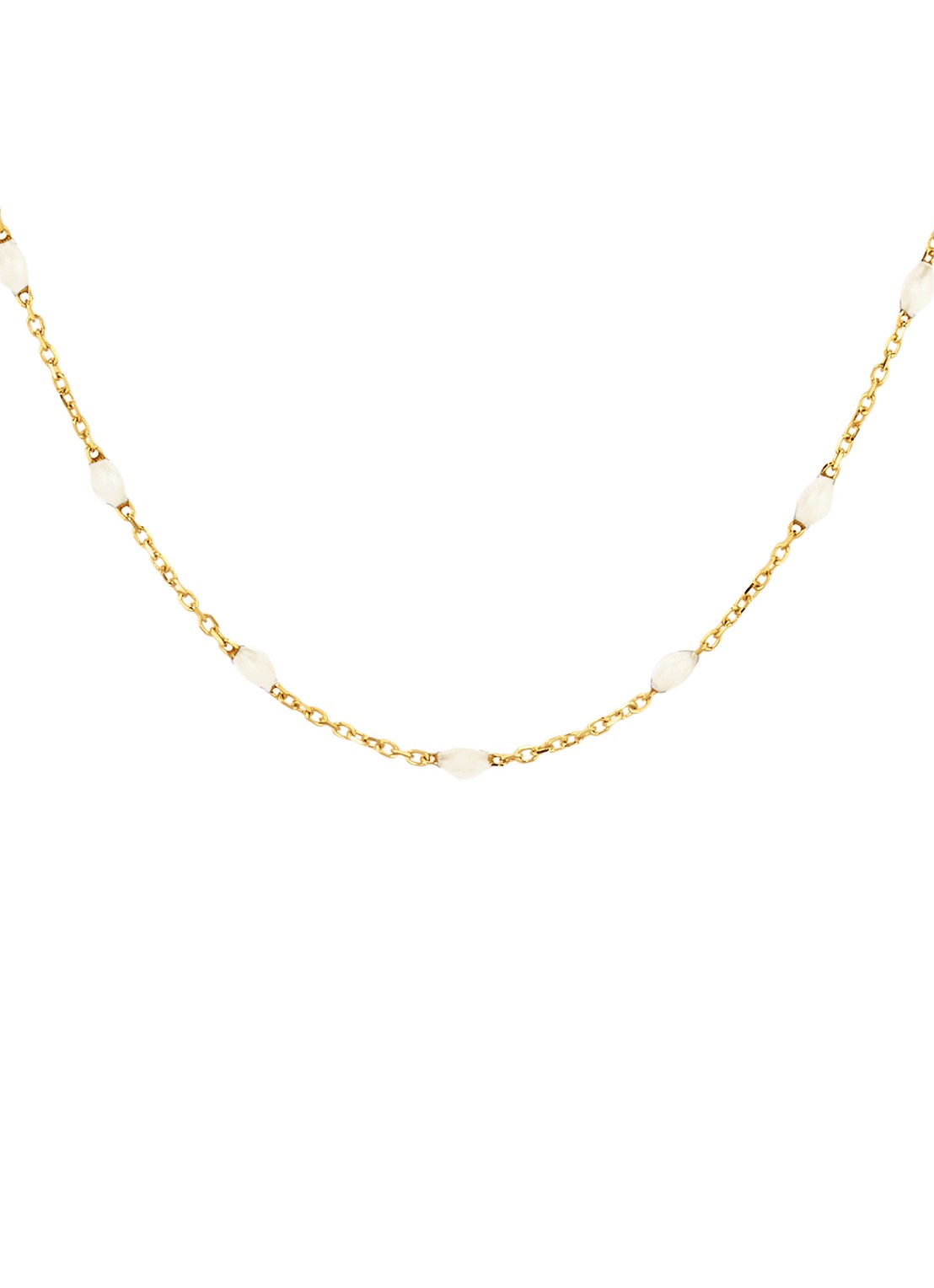 Blush Ketting van 14 karaat geelgoud 3162YRM - voorkant goud