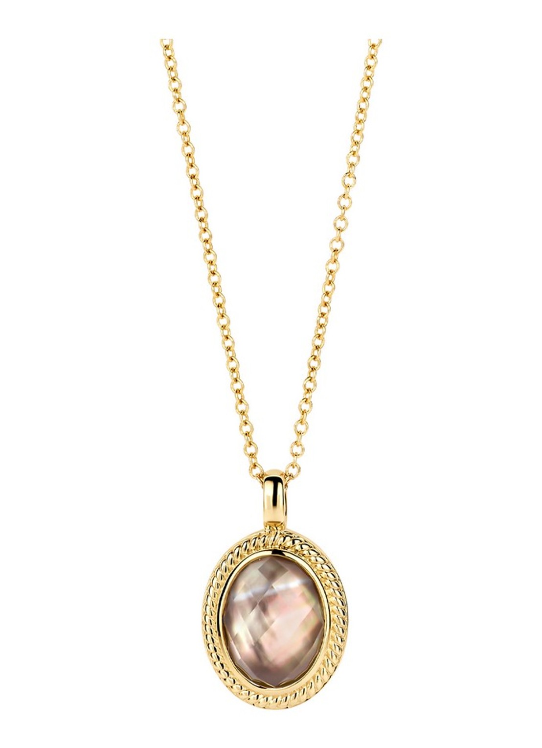 Blush Ketting van 14 karaat geelgoud 3169YBQ - voorkant 2 goud