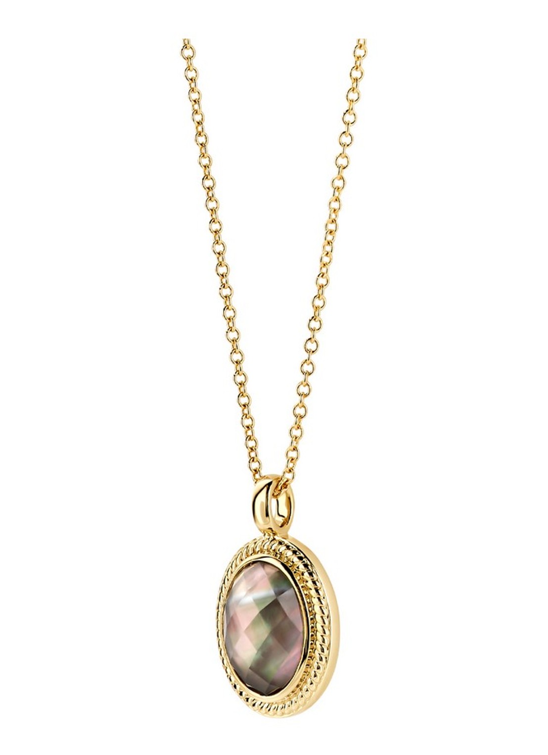 Blush Ketting van 14 karaat geelgoud 3169YBQ - voorkant 3 goud