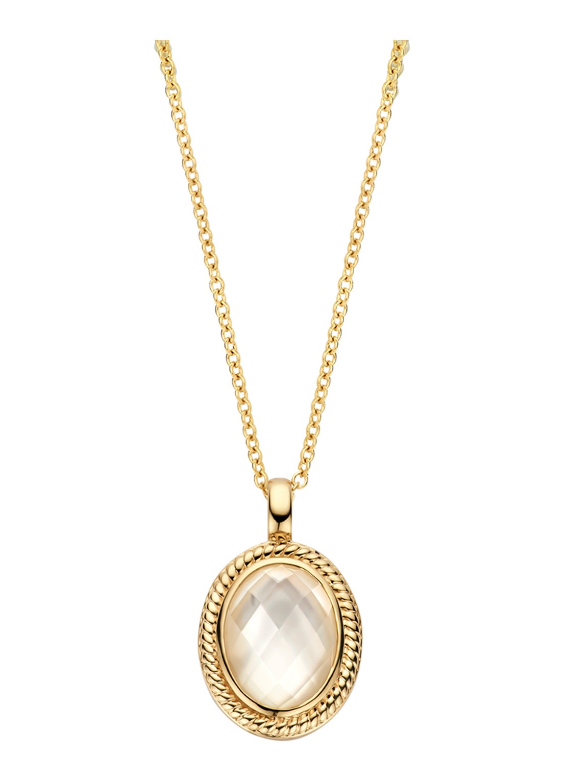 Blush Ketting van 14 karaat geelgoud 3169YMQ - voorkant 3 goud