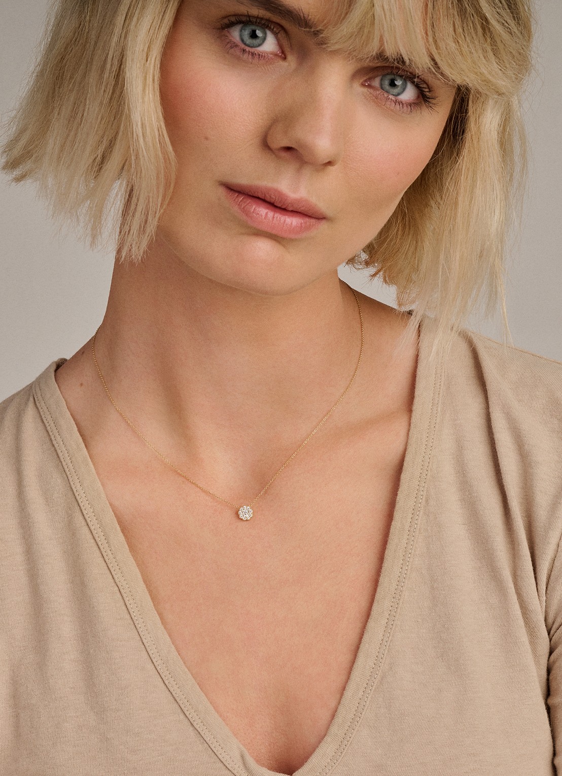 Blush Ketting van 14 karaat geelgoud 3196YZI - detail goud