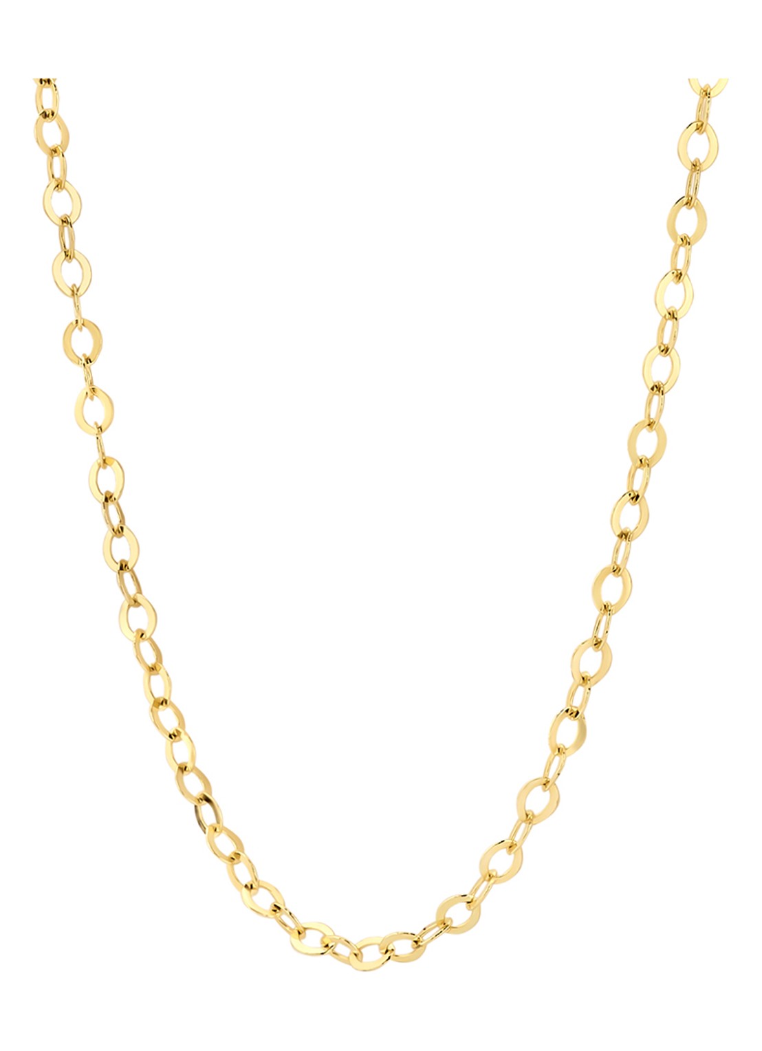 Blush Ketting van 14 karaat geelgoud 3198YGO - voorkant 3 goud