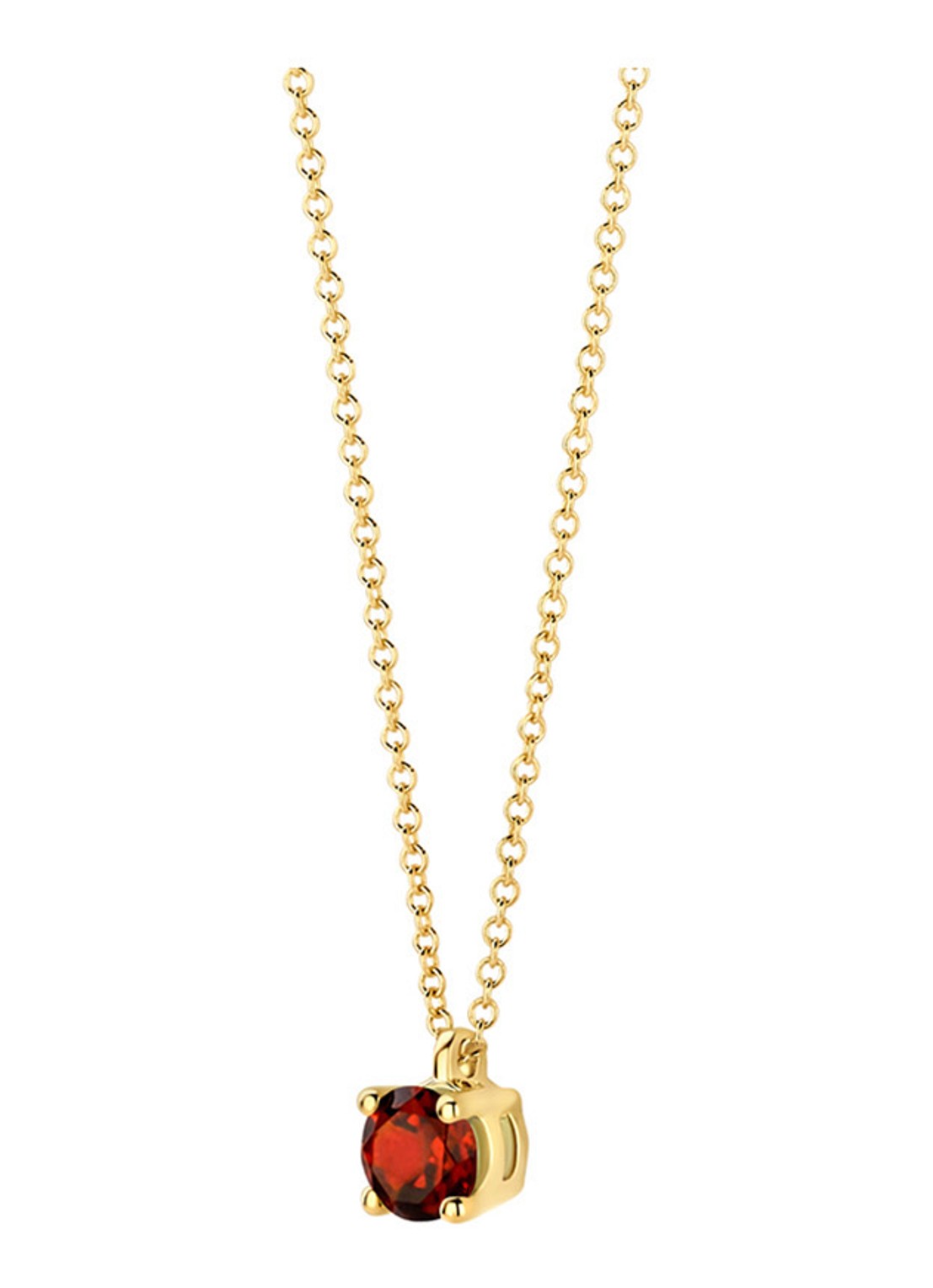 Blush Ketting van 14 karaat geelgoud 3200YGA  - detail geelgoud