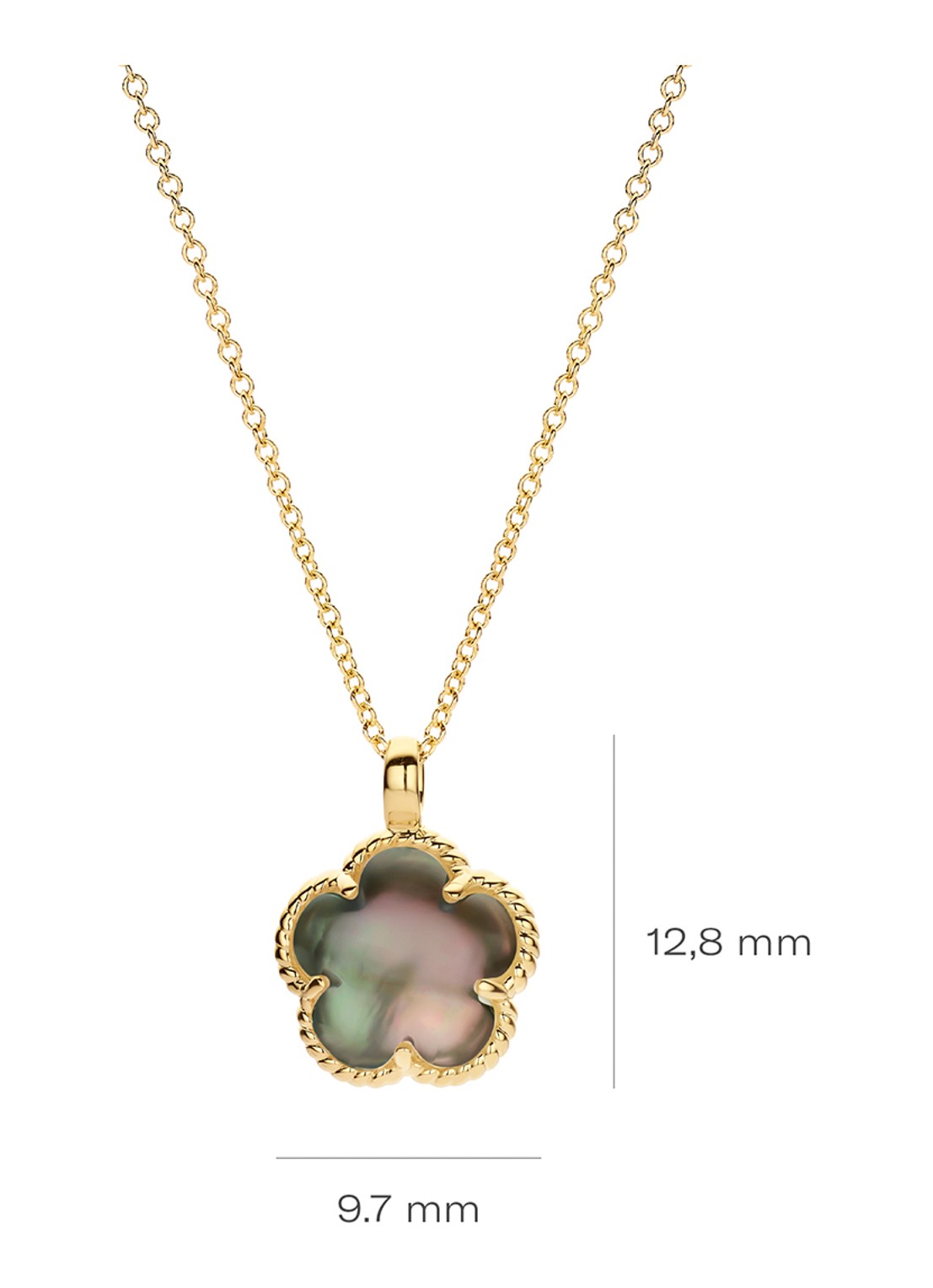 Blush Ketting van 14 karaat geelgoud 3209YBQ  - detail 2 undefined