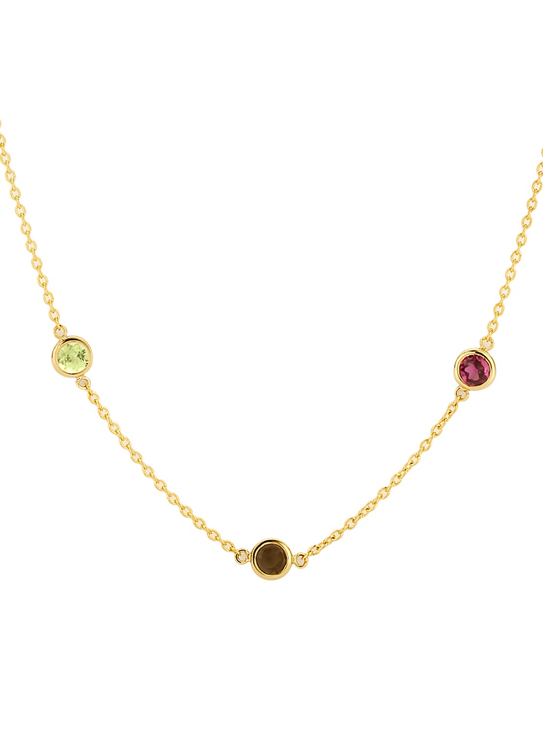 Blush Ketting van 14 karaat geelgoud 3210YFC  - voorkant 3 undefined