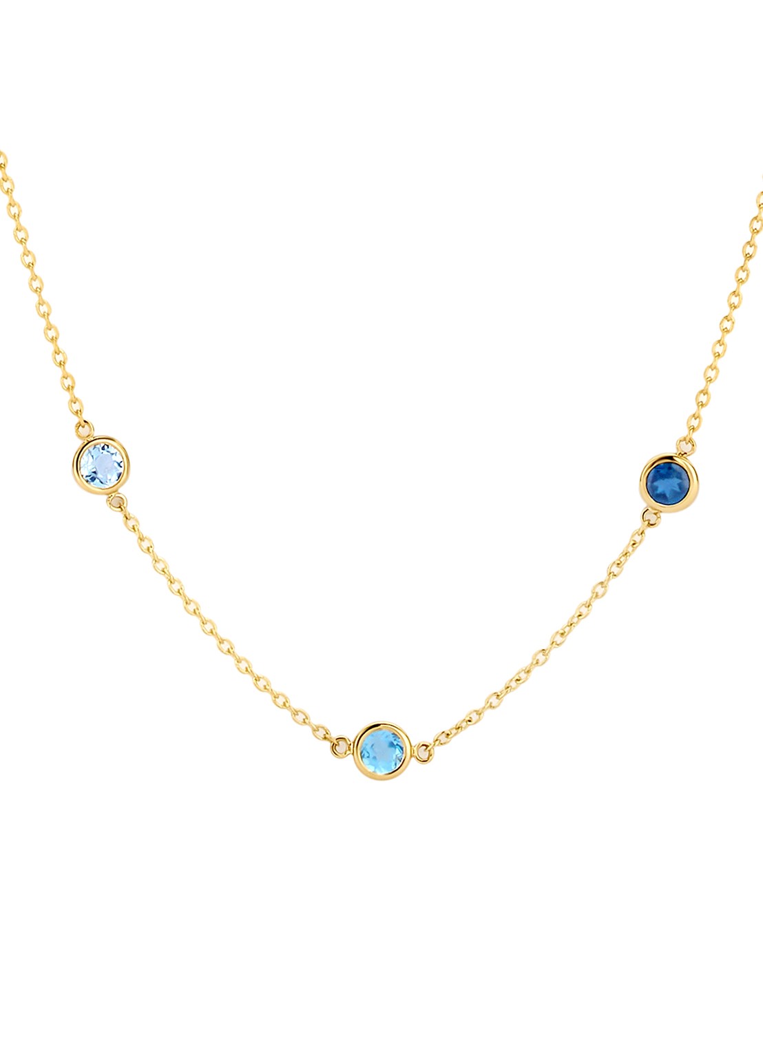 Blush Ketting van 14 karaat geelgoud 3210YTB  - voorkant undefined