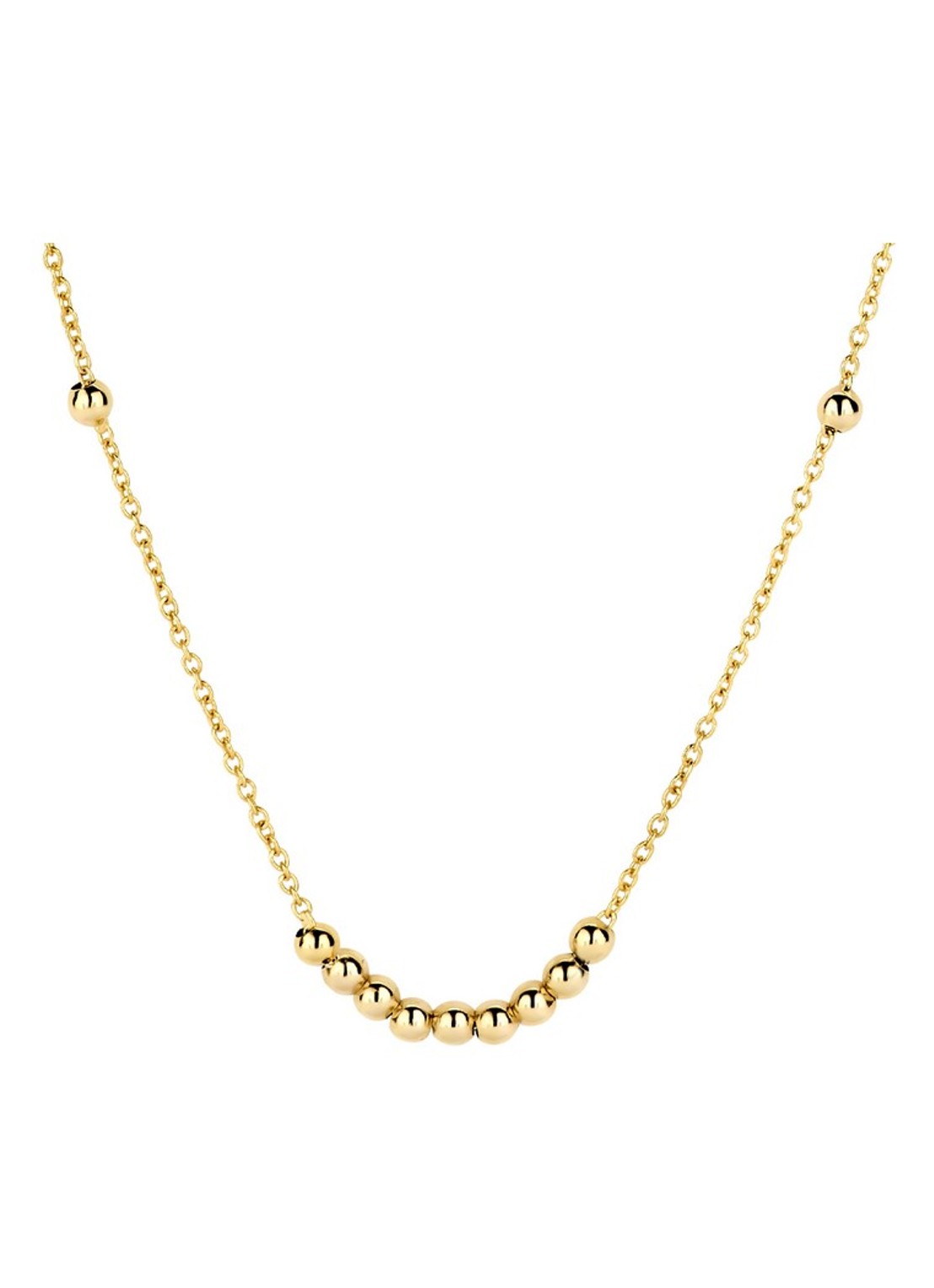 Blush Ketting van 14 karaat geelgoud met parels 3182YGO - voorkant 2 goud