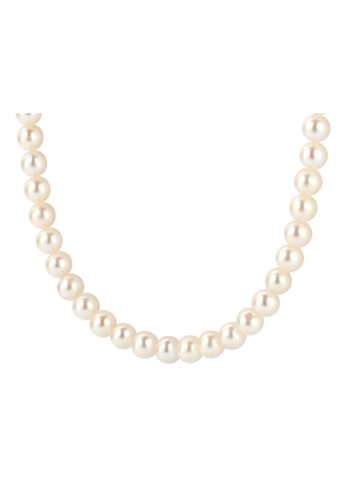 Blush Ketting van 14 karaat geelgoud met parels 3184YPW - voorkant 2 parelmoer
