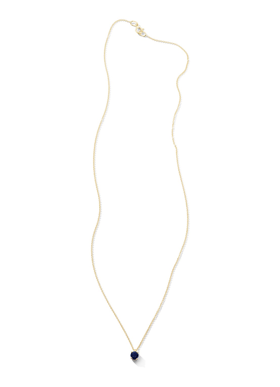 Blush Ketting van 14 karaat geelgoud met saffier 3200YBS - detail 3 geelgoud