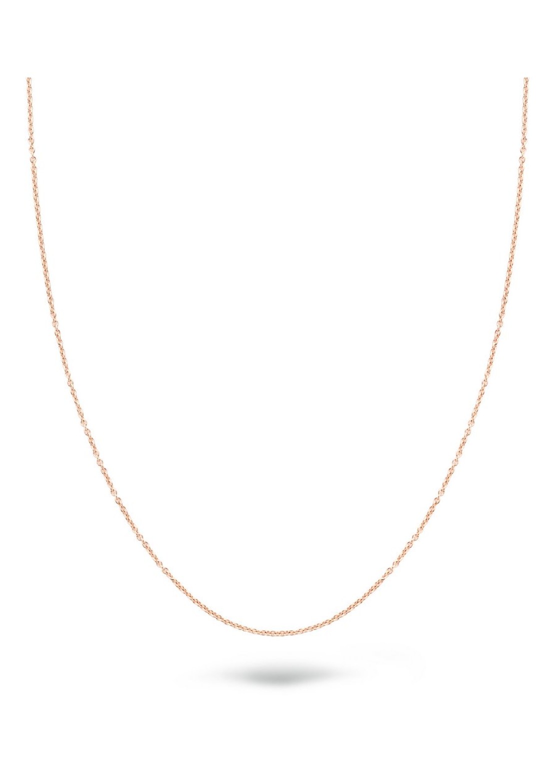 Blush Ketting van 14 karaat roségoud 3058RGO - voorkant goud