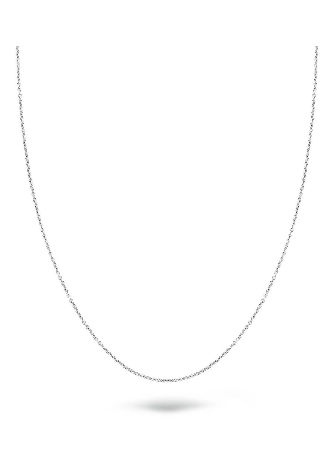 Blush Ketting van 14 karaat witgoud 3058WGO - voorkant 2 witgoud