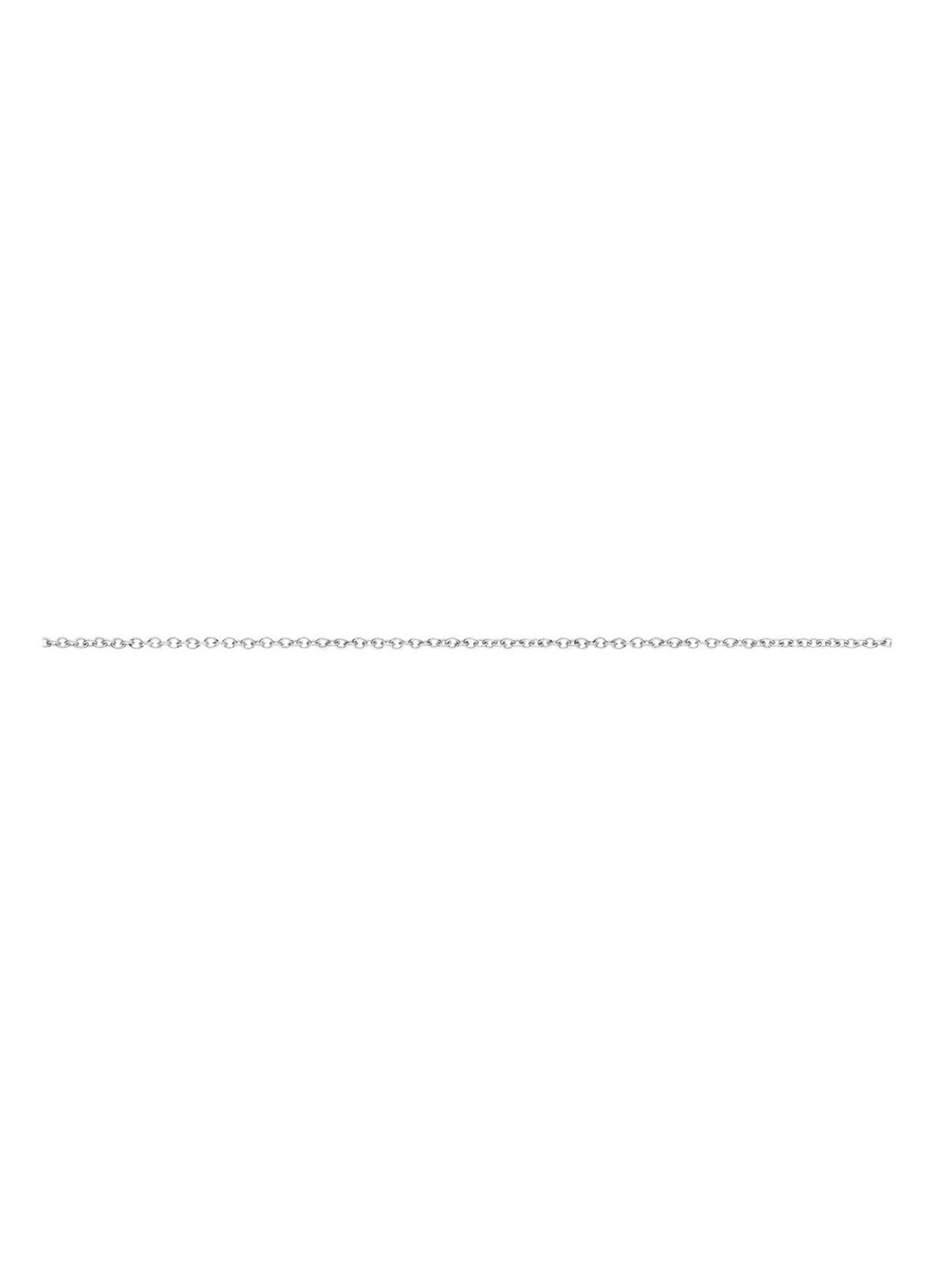 Blush Ketting van 14 karaat witgoud 3058WGO - voorkant 3 witgoud