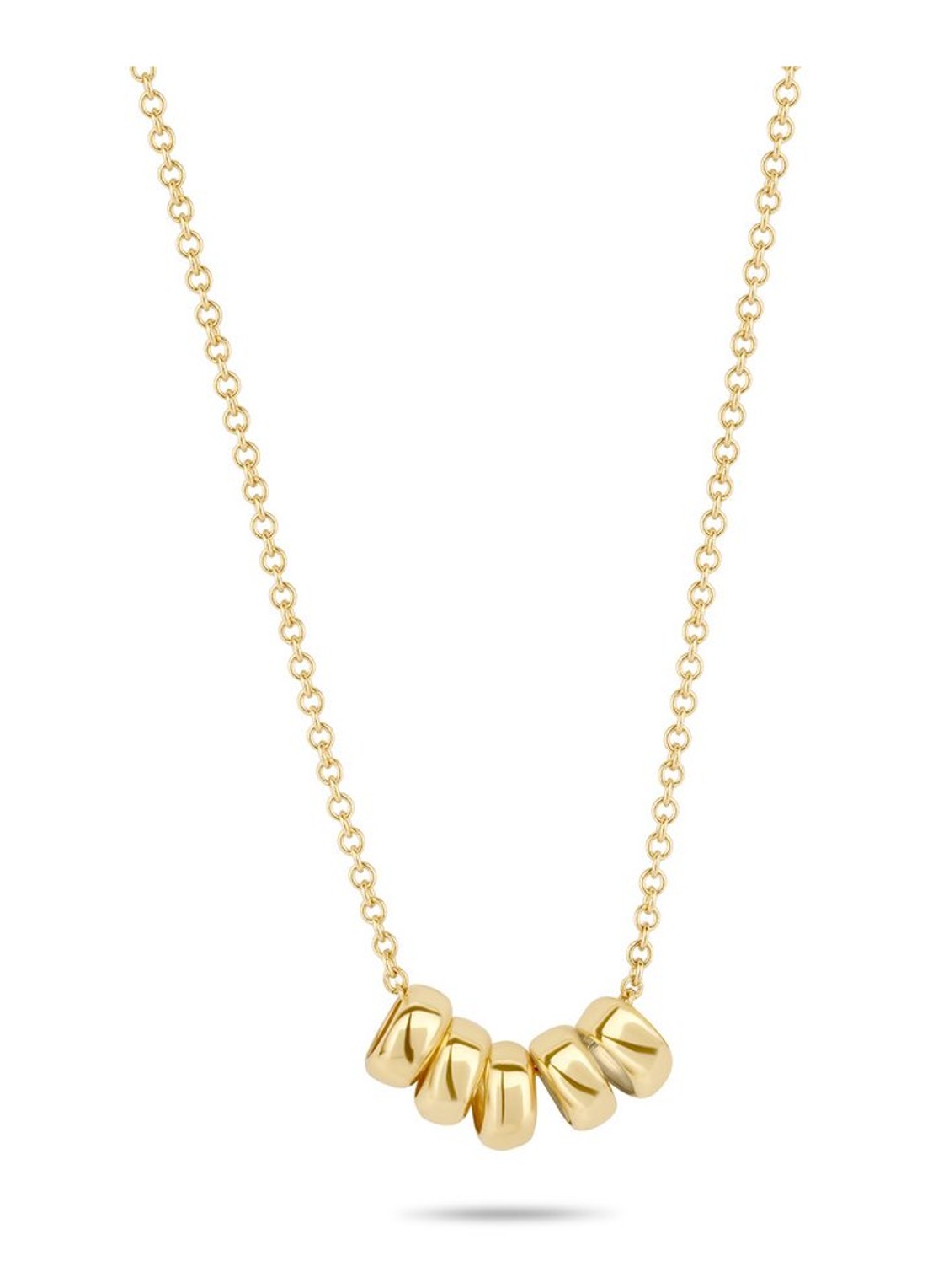 Blush Ketting van 14k goud 3087YGO - voorkant geelgoud