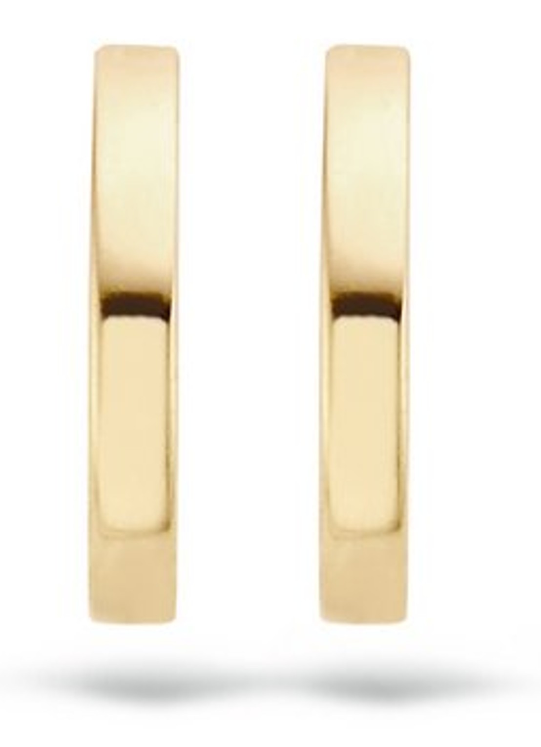 Blush Oorringen van 14 karaat geelgoud 7202YGO - detail 3 goud