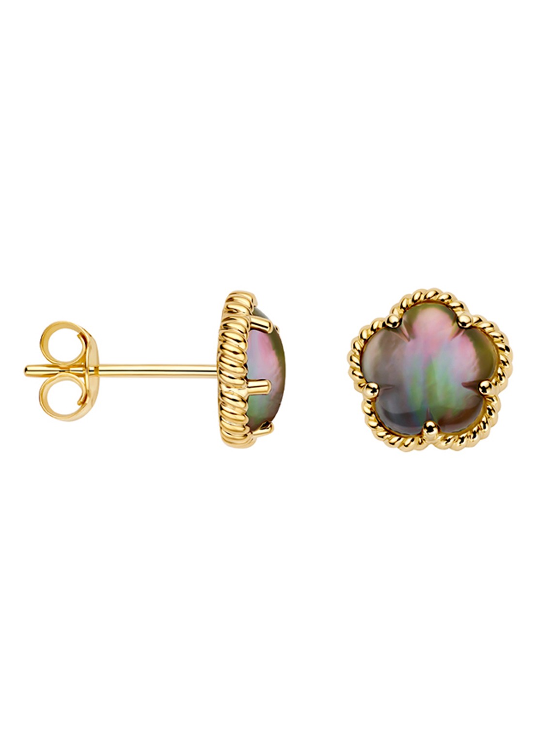 Blush Oorstekers van 14 karaat geelgoud 7400YBQ - detail undefined