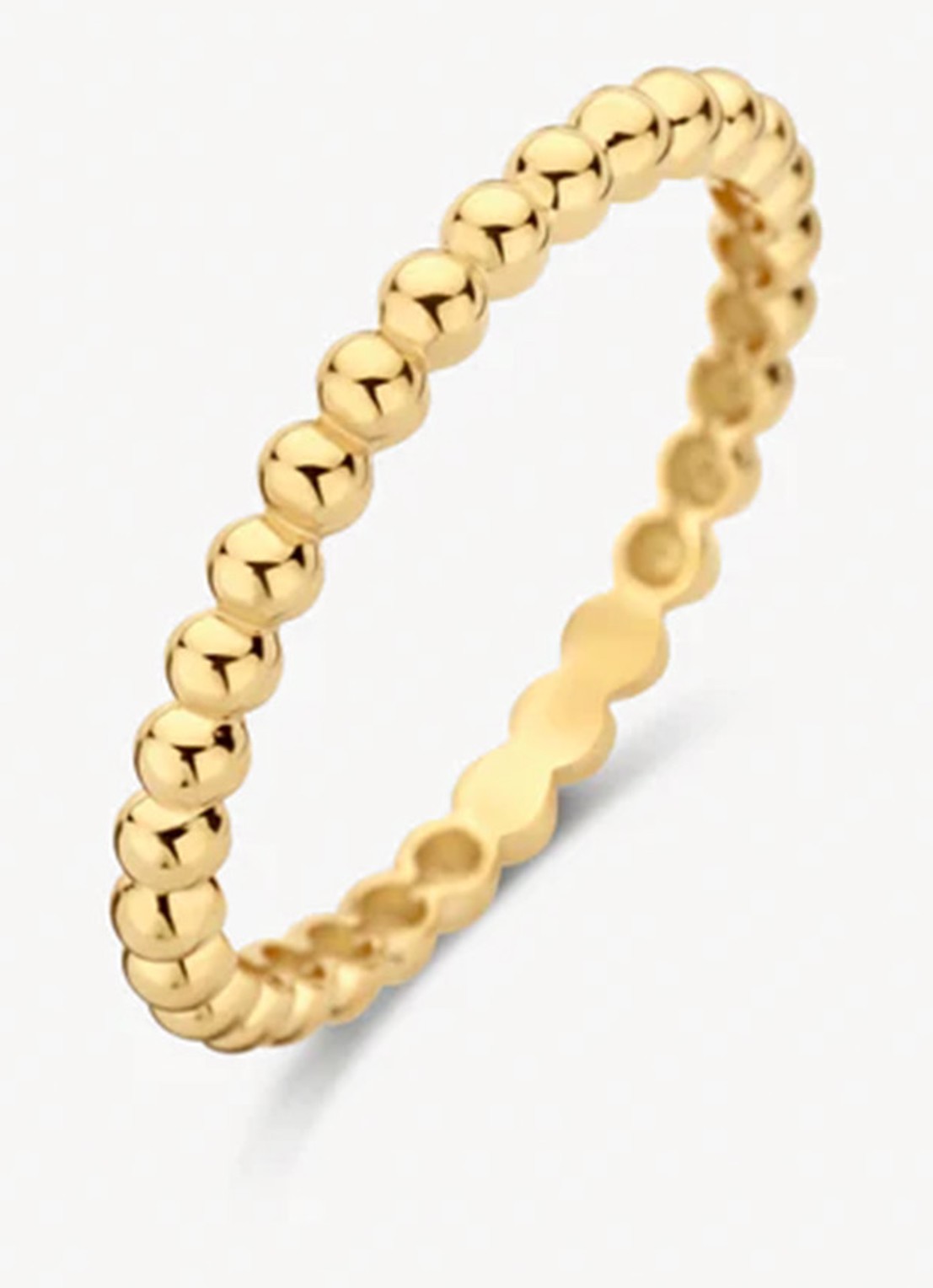 Blush Ring van 14 karaat geelgoud 1105YGO - voorkant geelgoud