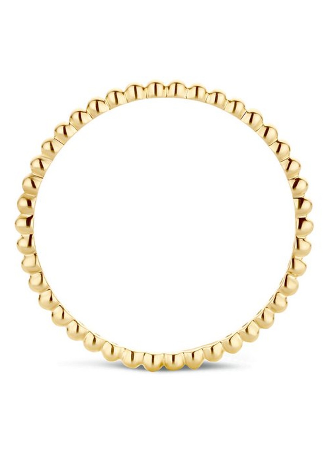 Blush Ring van 14 karaat geelgoud 1195YGO - voorkant geelgoud