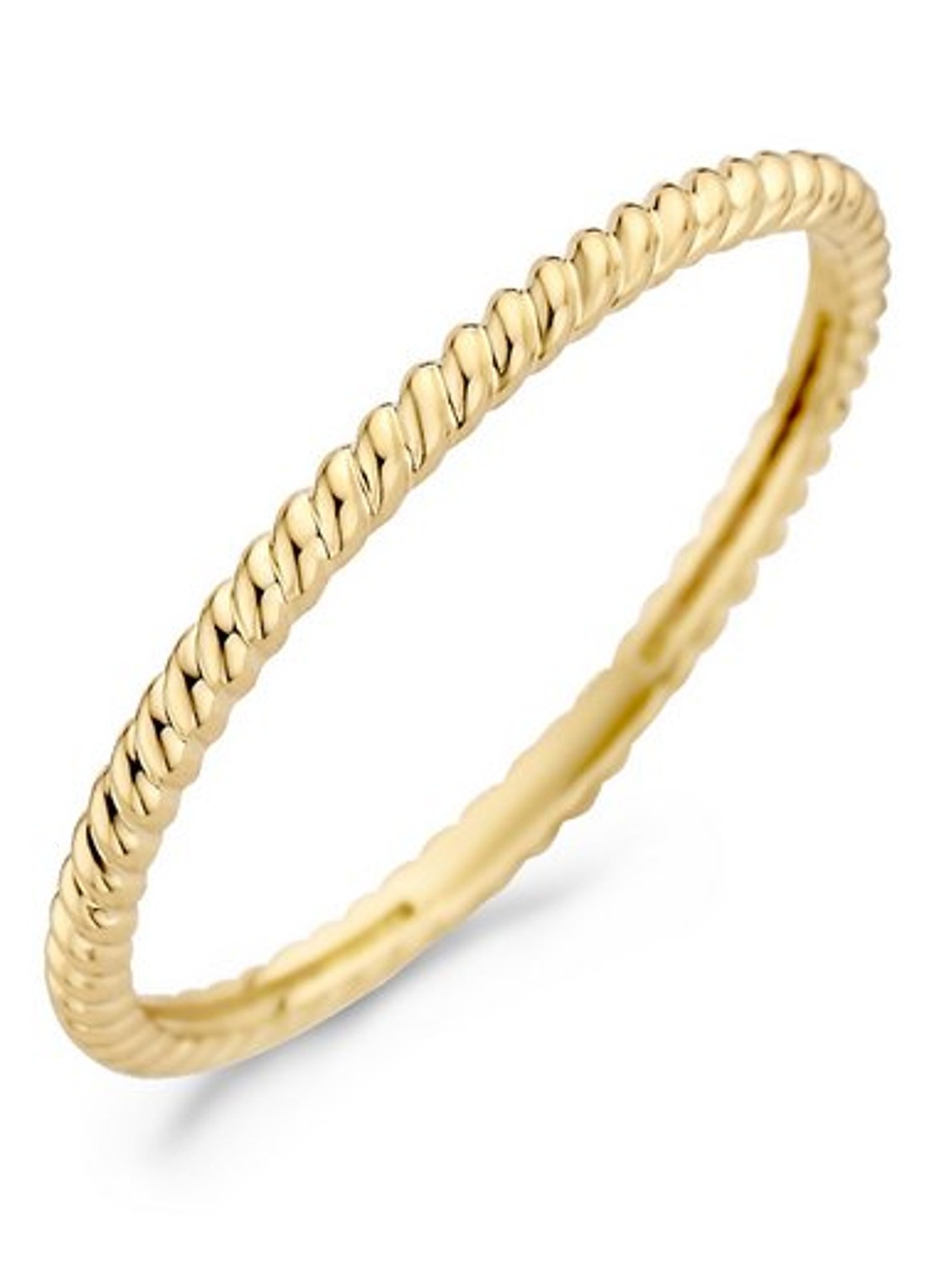 Blush Ring van 14 karaat geelgoud 1196YGO - voorkant geelgoud