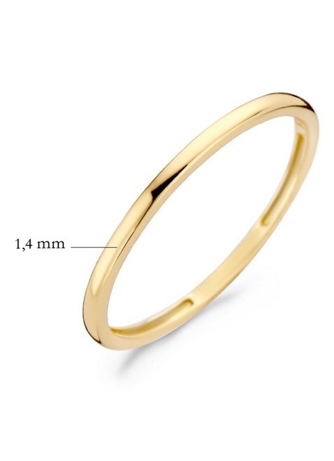 Blush Ring van 14 karaat geelgoud 1197YGO - detail 6 geelgoud