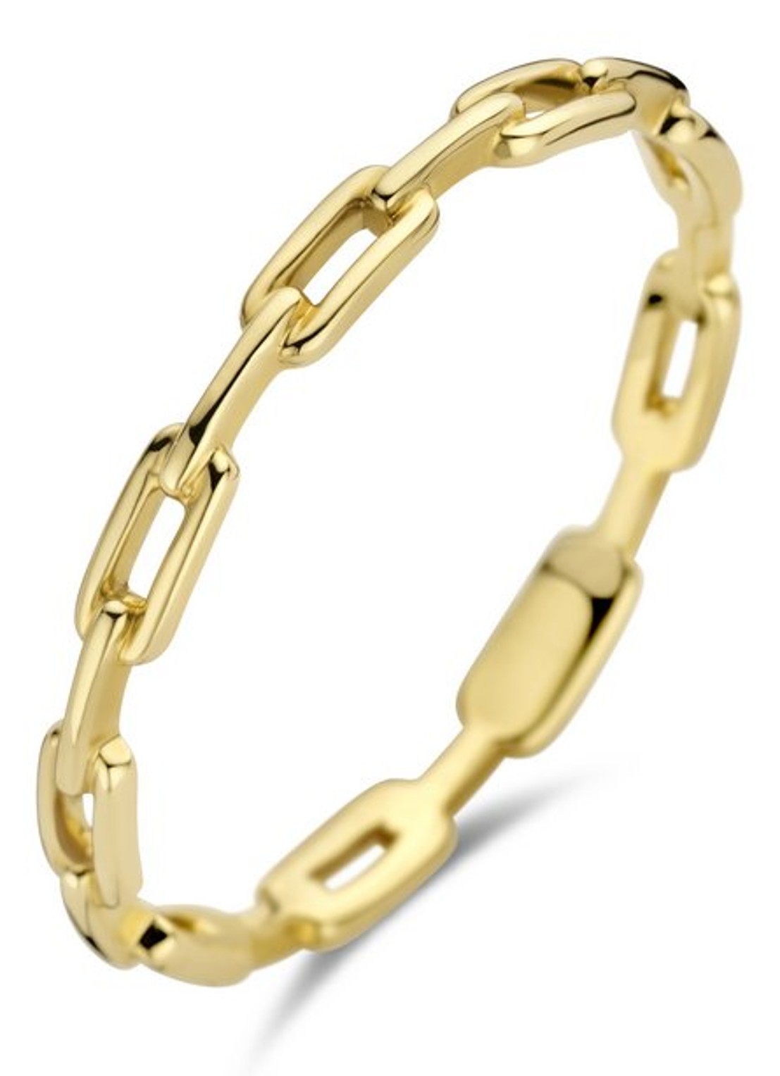 Blush Ring van 14 karaat geelgoud 1230YGO - voorkant 2 geelgoud