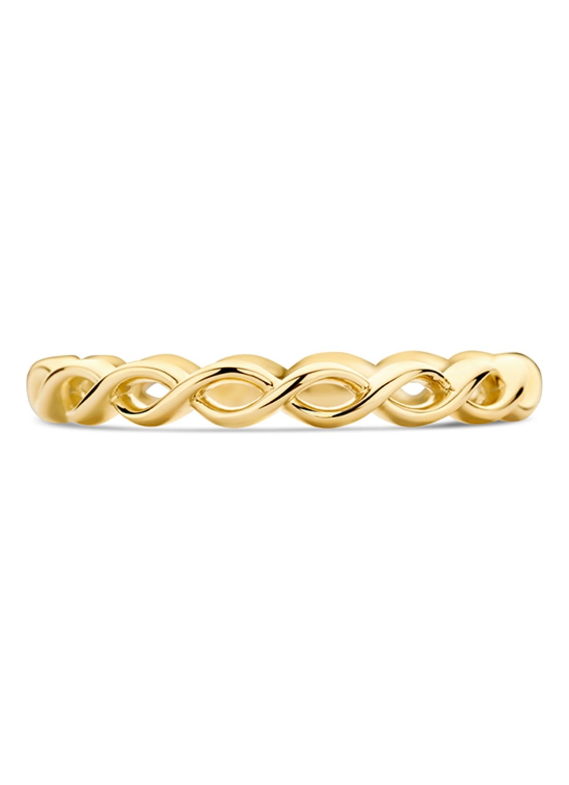 Blush Ring van 14 karaat geelgoud 1245YGO - detail geelgoud