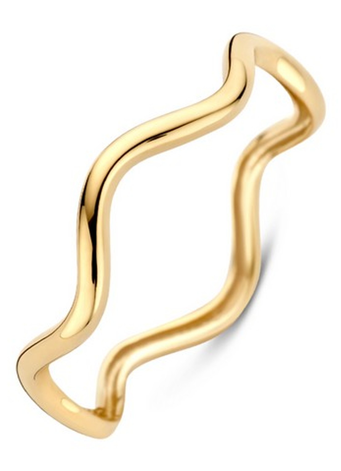 Blush Ring van 14 karaat geelgoud 1261YGO - voorkant goud