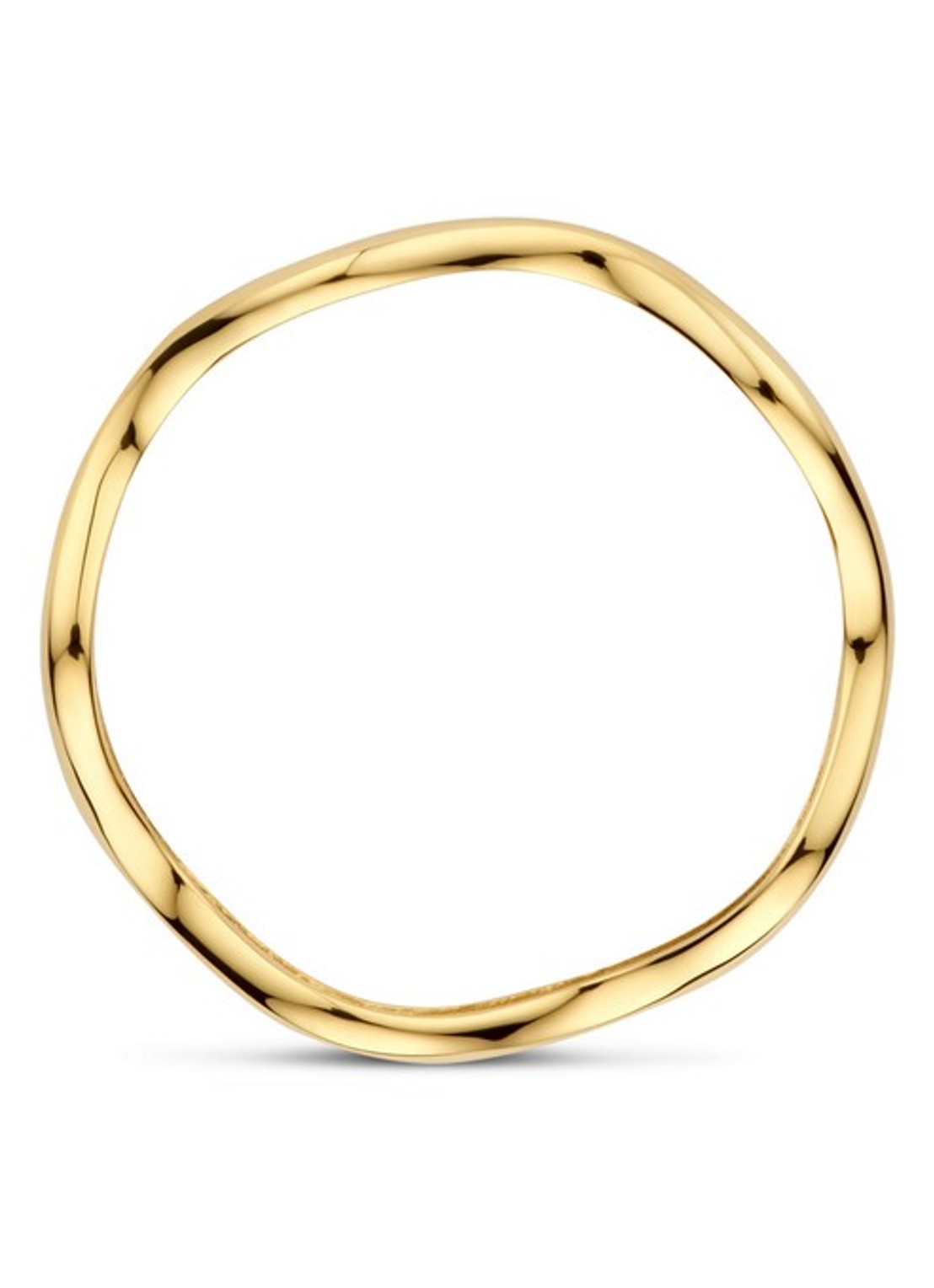 Blush Ring van 14 karaat geelgoud 1261YGO - voorkant 2 goud