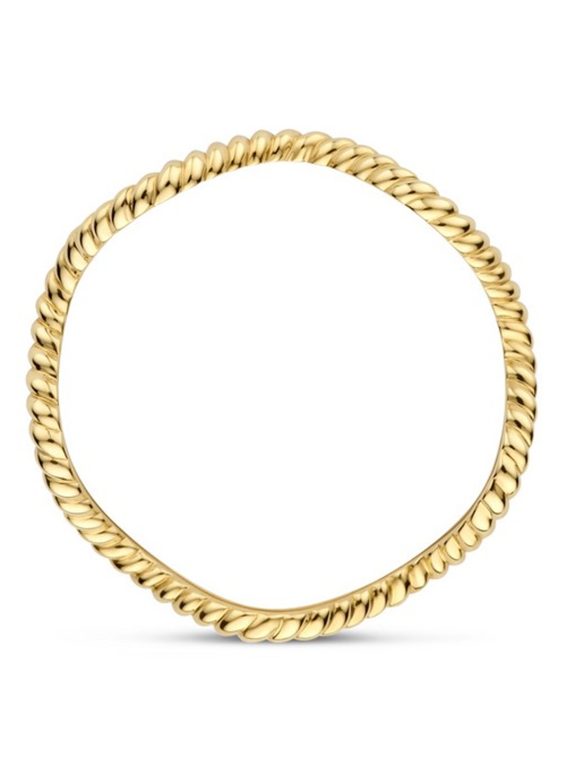 Blush Ring van 14 karaat geelgoud 1263YGO - voorkant 2 goud