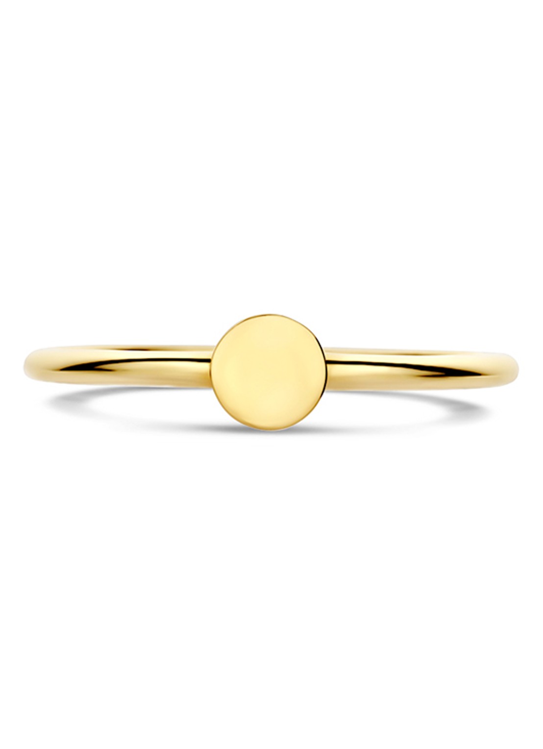 Blush Ring van 14 karaat geelgoud 1275YGO  - detail 5 goud