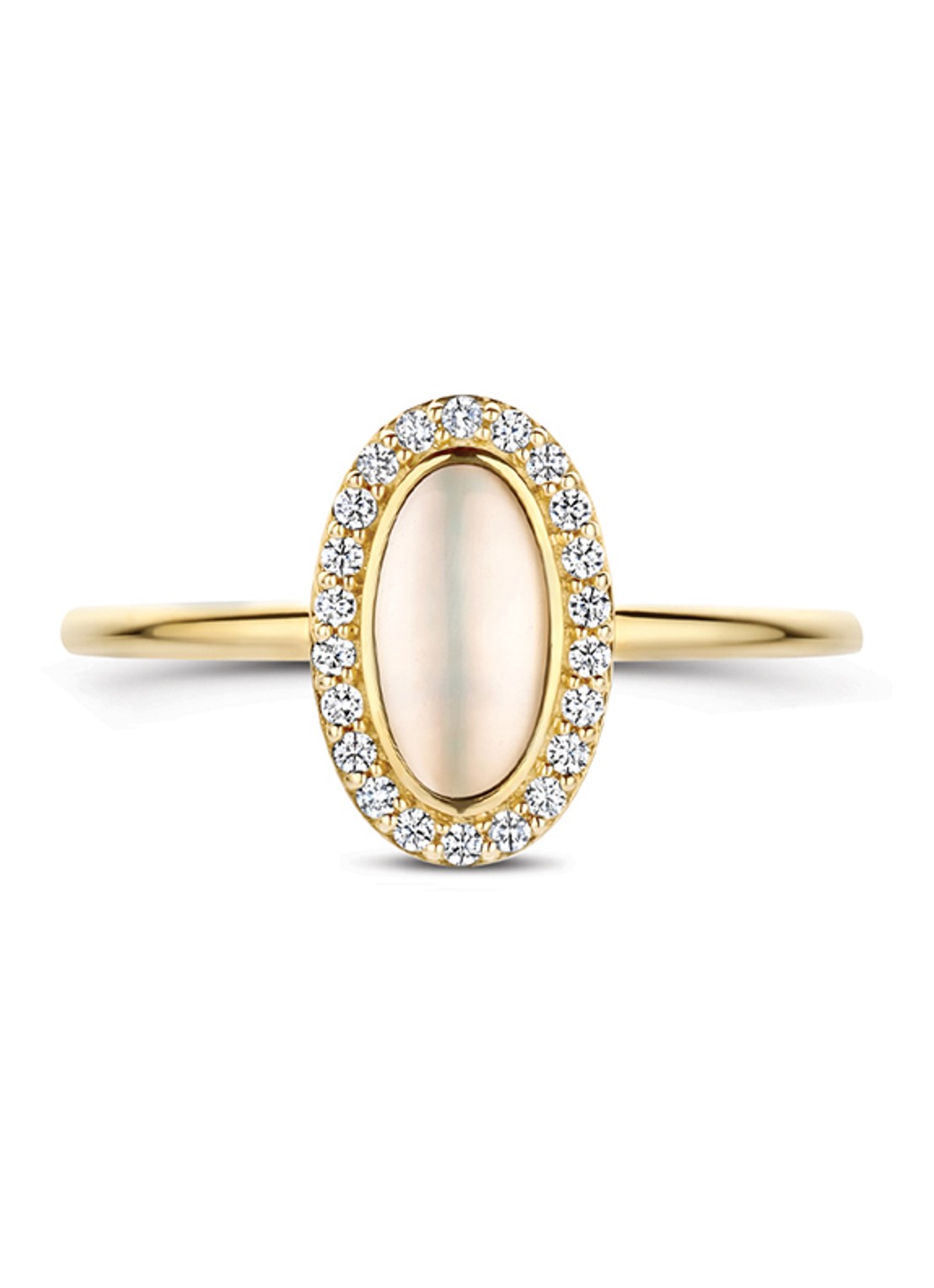 Blush Ring van 14 karaat geelgoud 1279YMQ - detail undefined