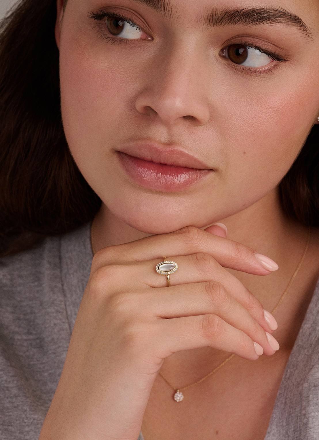 Blush Ring van 14 karaat geelgoud 1279YMQ - voorkant 5 undefined