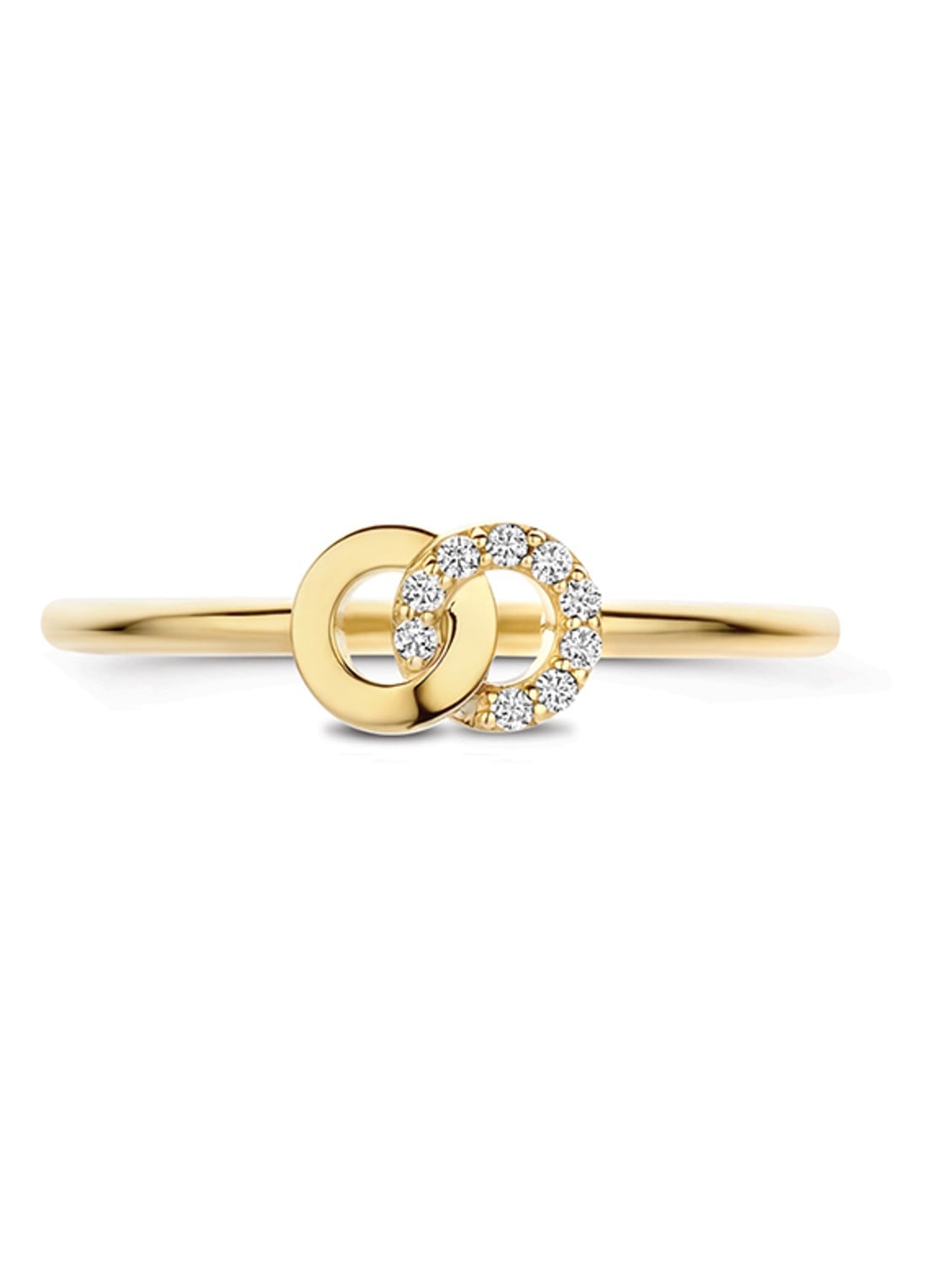 Blush Ring van 14 karaat geelgoud 1282YZI  - detail 3 geelgoud