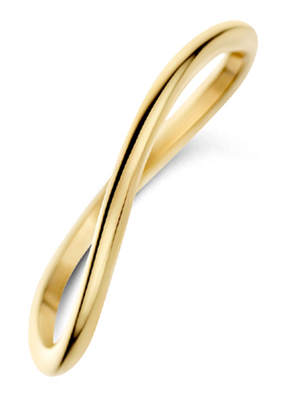 Blush Ring van 14 karaat geelgoud 1283YGO - voorkant geelgoud