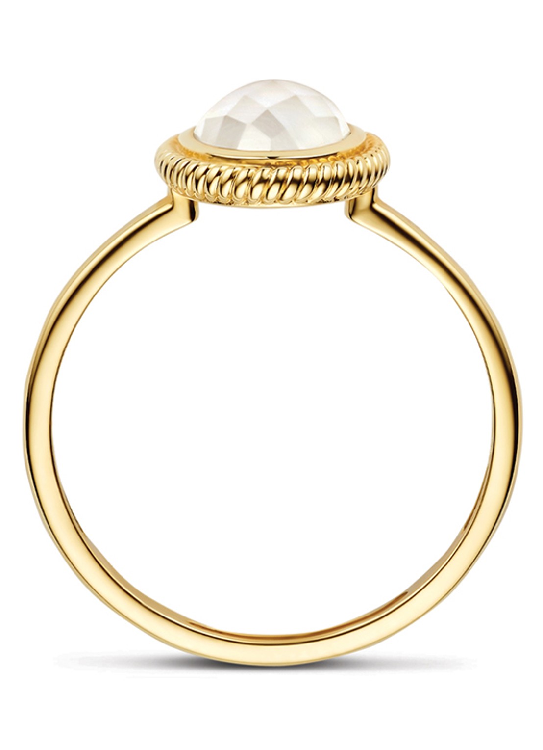 Blush Ring van 14 karaat geelgoud 1291YMQ  - detail undefined